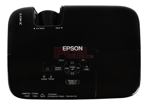 Proyector Videobeam Epson Powerlite S10+ Svga 2600 Lmns