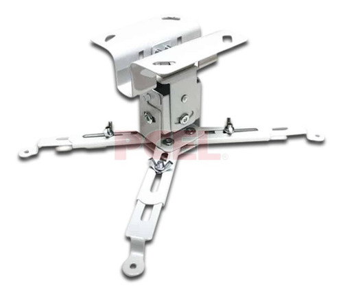 Base Para Proyector De 13cms Metalica Blanco